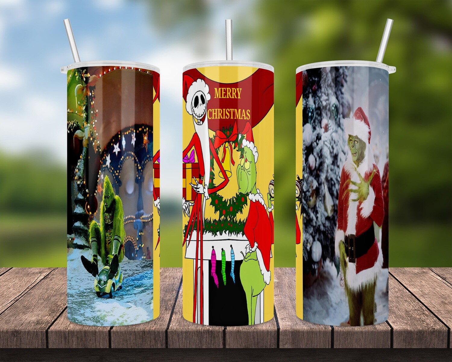 The Grinch Merry Christmas Tumbler