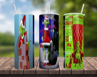 The Grinch Party Tumbler