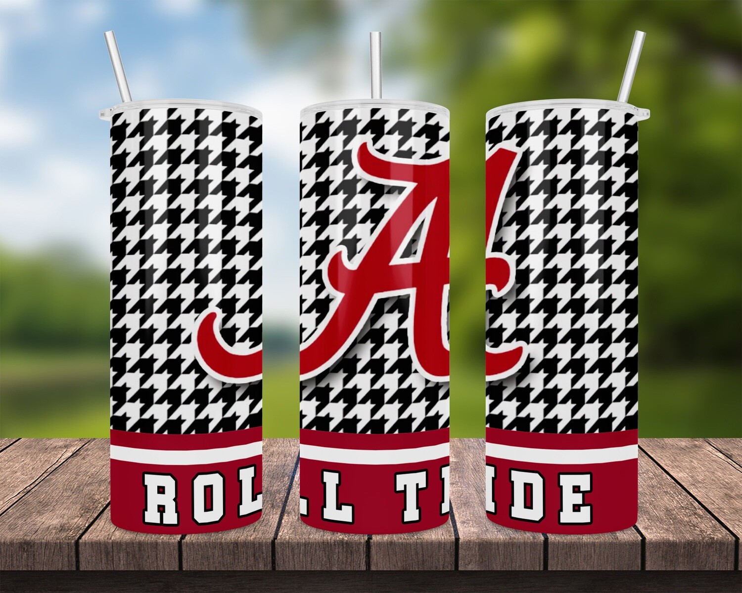 Alabama Roll Tide Football Tumbler
