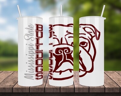Mississippi State Bulldogs Football Tumbler