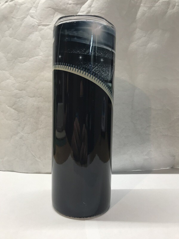 New Orleans Saints Football Zipper Tumbler