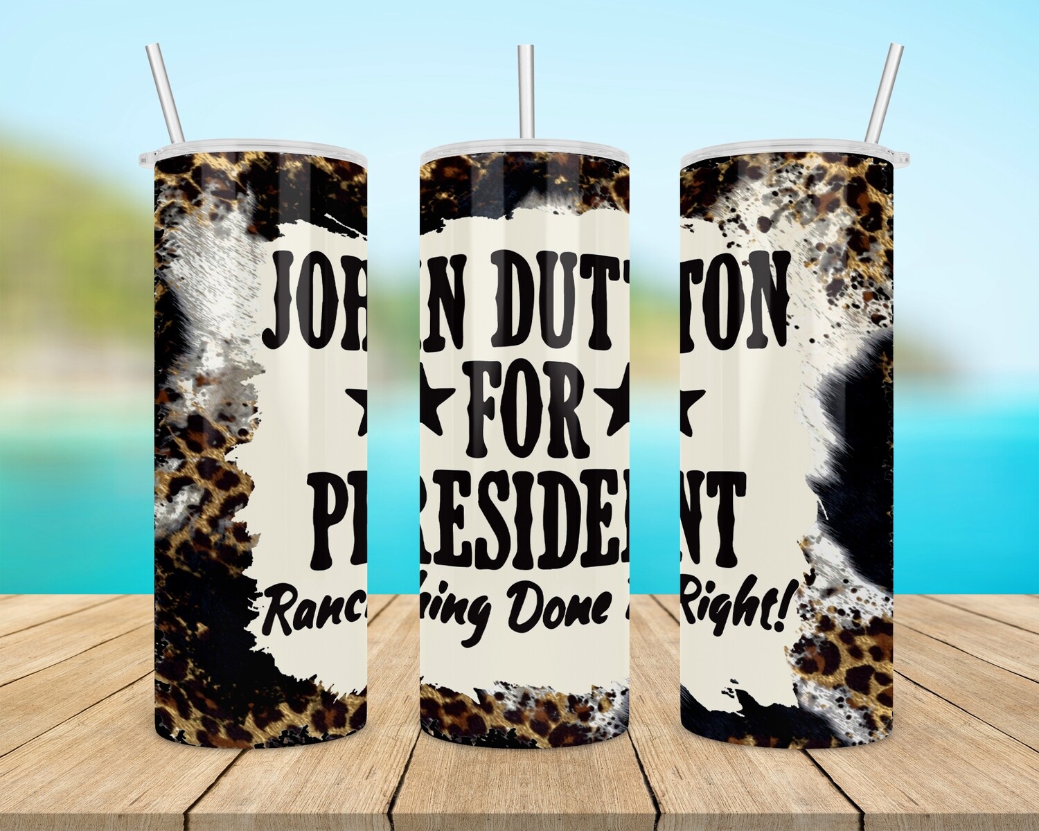Yellowstone John Dutton For President Tumbler
