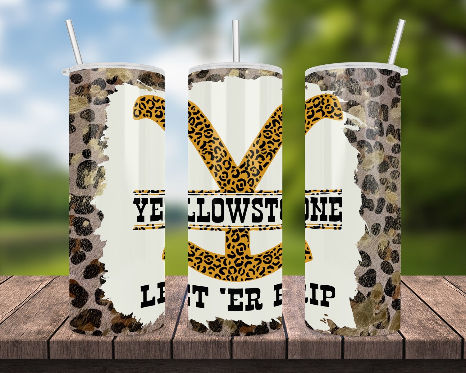 Yellowstone Let &#39;ER Rip Tumbler
