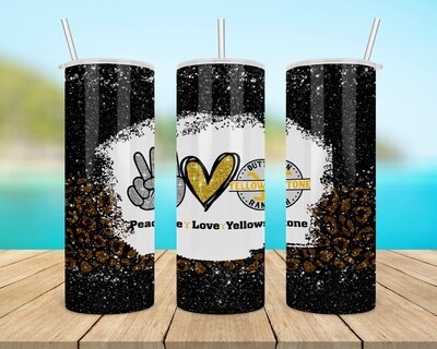 Peace Love Yellowstone Tumbler