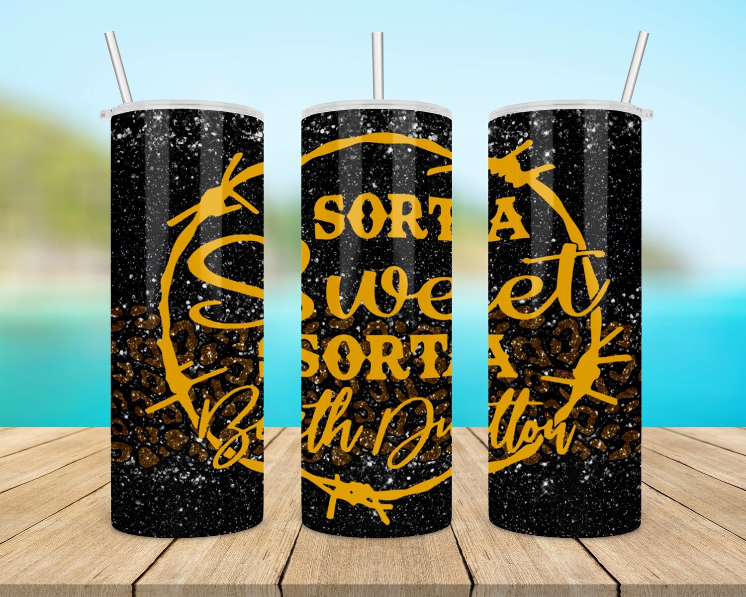 Yellowstone Sorta Sweet Sorta Beth Dutton Tumbler
