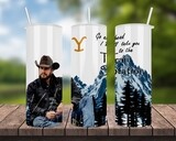 Yellowstone Rip I&#39;ll Take You To The Train Station Tumbler