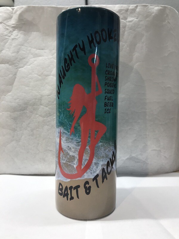 Naughty Hooker Bait &amp; Tackle Tumbler