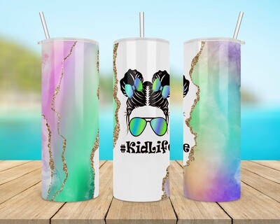 #KidLife Marble Tumbler