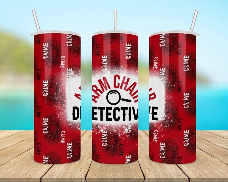Arm Chair Detective Tumbler