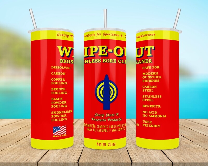 Wipe-Out Brushless Bore Cleaner Tumbler