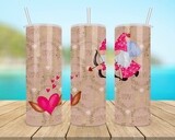 Valentine&#39;s Day Nome Love Tumbler