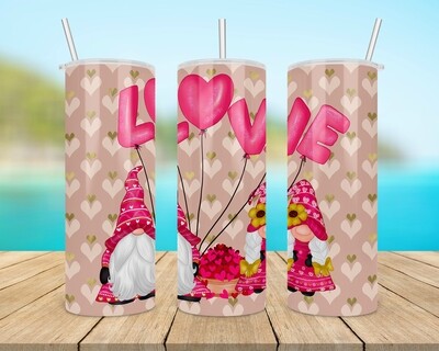 Valentine&#39;s Day Love Nome Tumbler