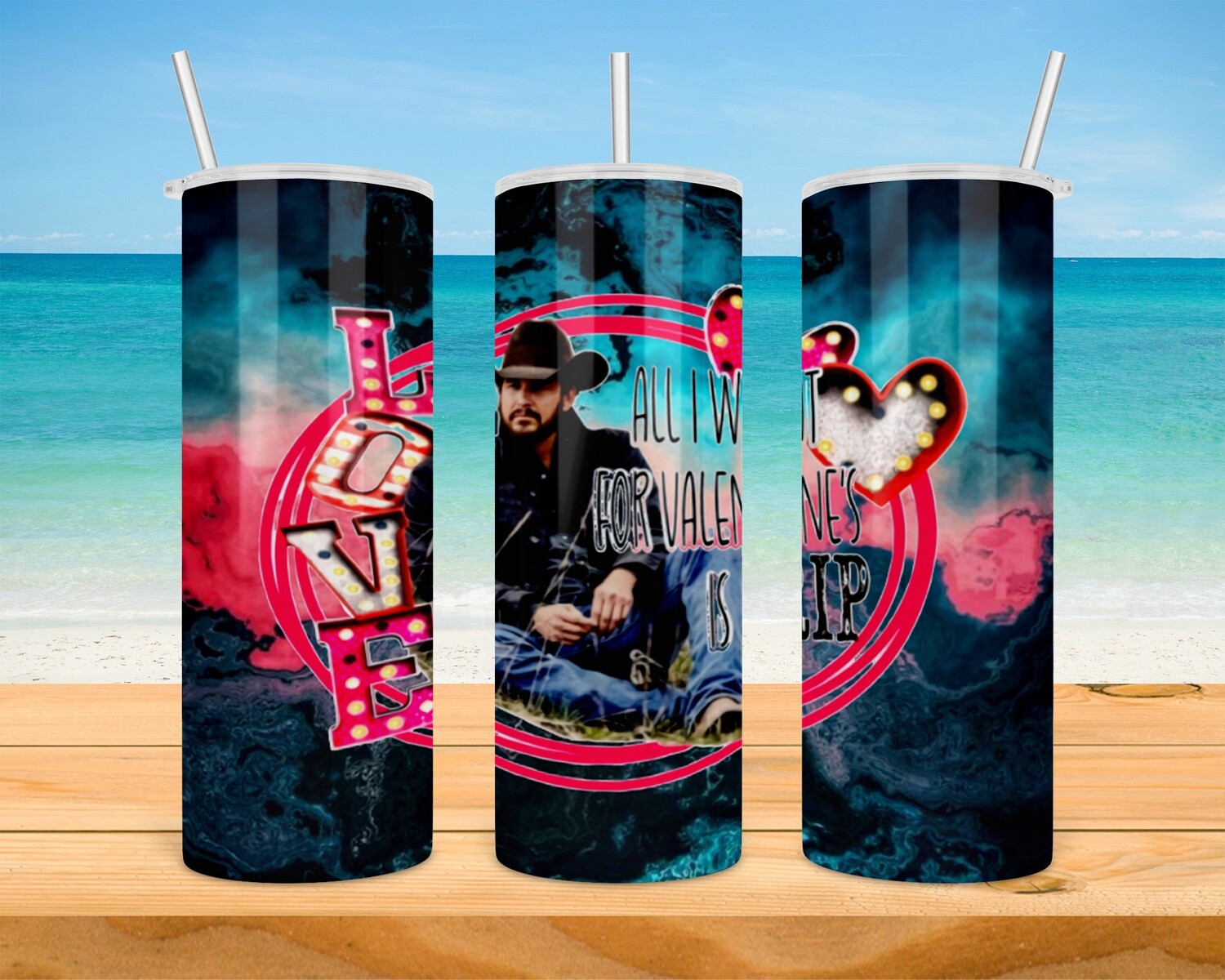 Yellowstone All I Want For Valentine&#39;s Is Rip Tumbler