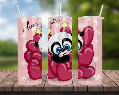 Valentine&#39;s Day I Love You Tumbler