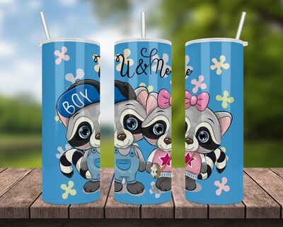 Valentine&#39;s Day U &amp; Me Tumbler