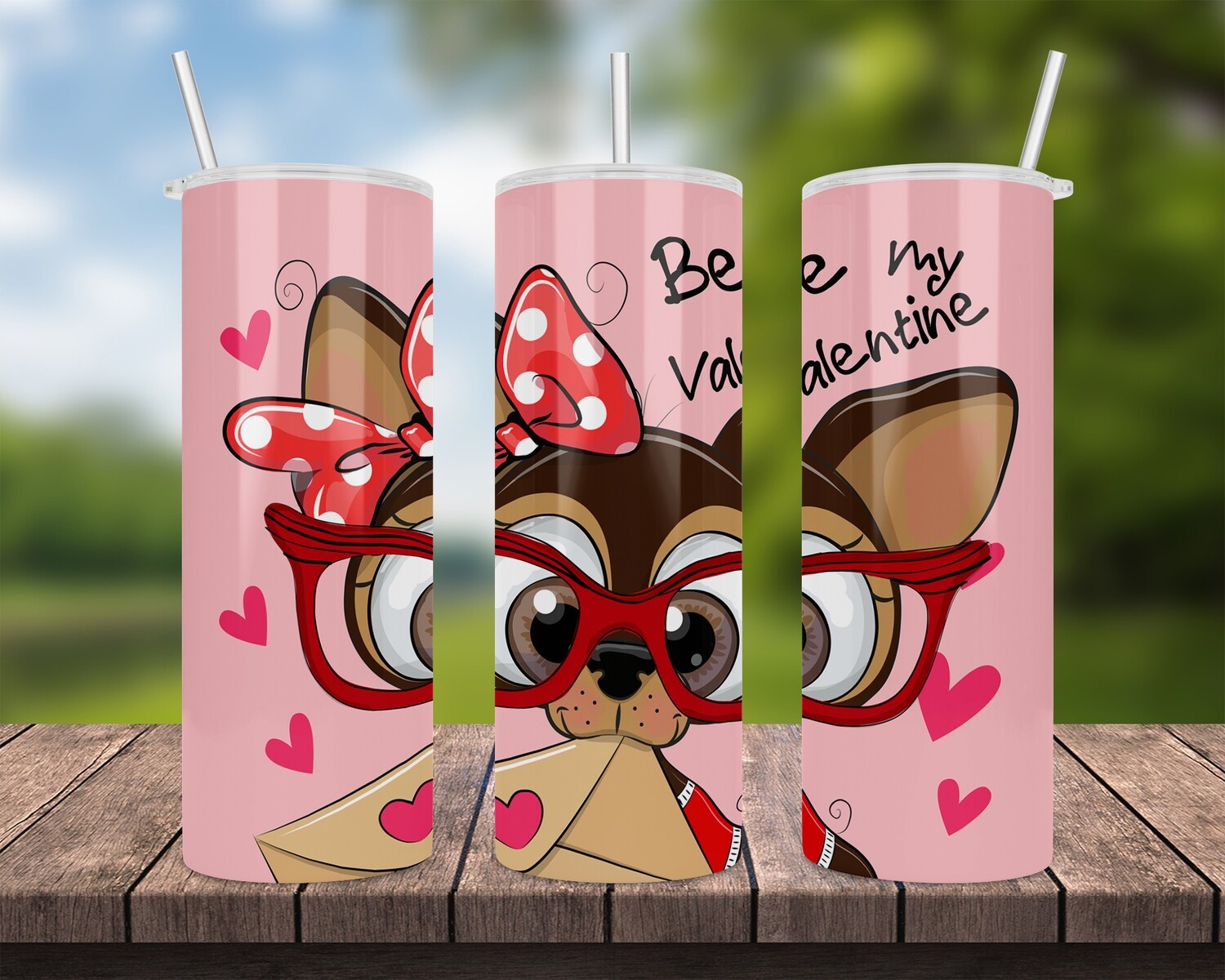 Valentine&#39;s Day Be My Valentine Tumbler