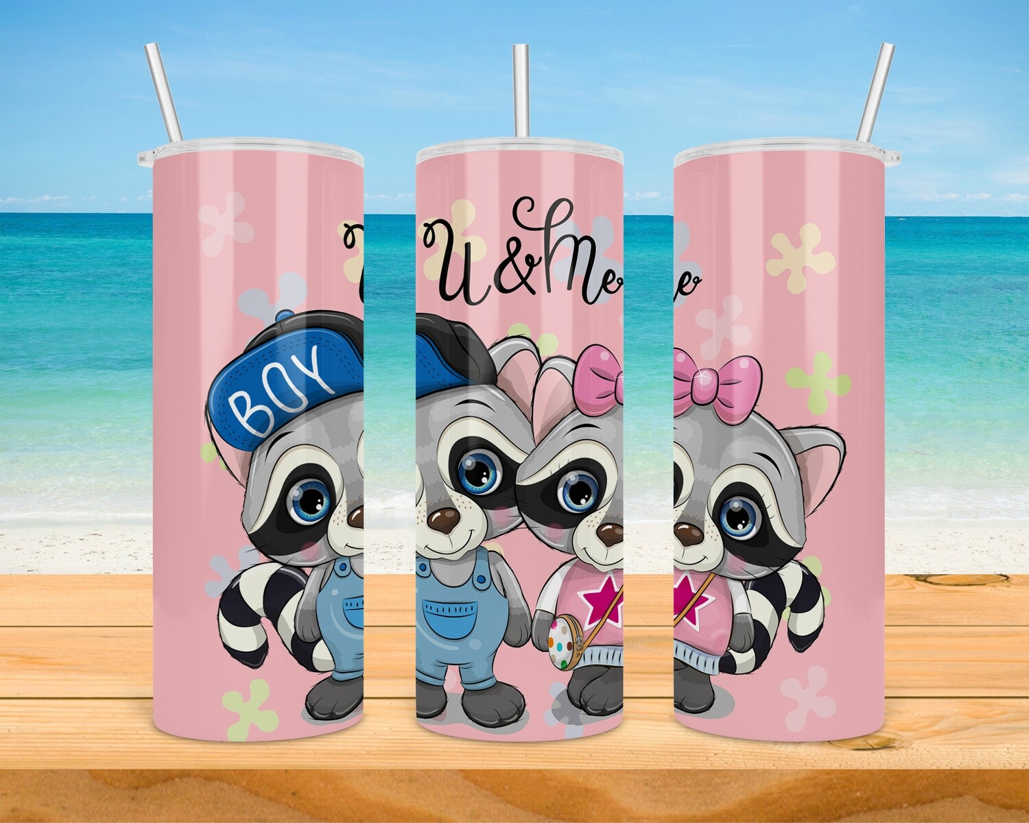 Valentine&#39;s Day U &amp; Me Tumbler