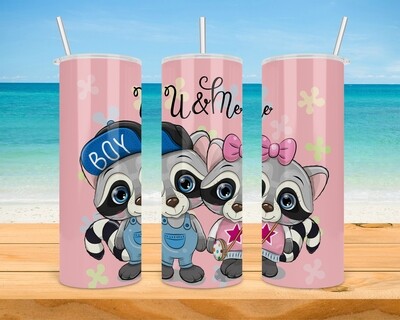 Valentine&#39;s Day U &amp; Me Tumbler