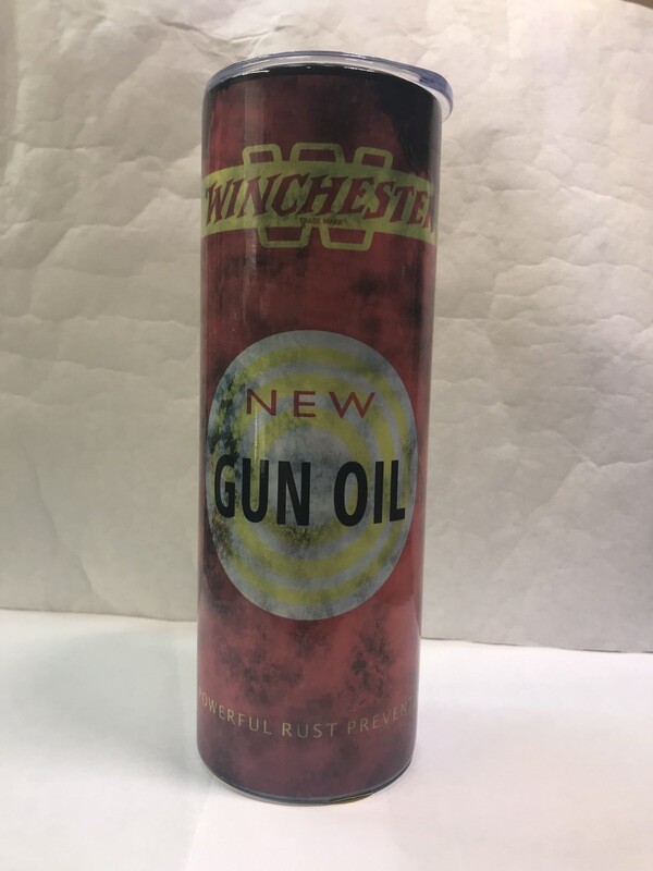 Winchester Gun Oil Tumbler