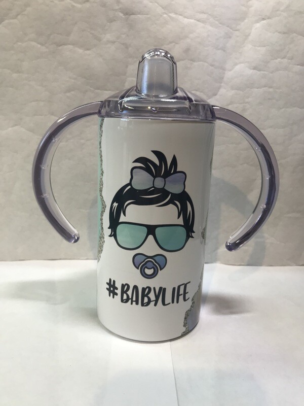 #BabyLife Marble Baby Bottle Sippy Tumbler