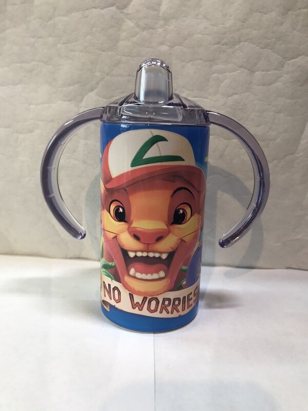 Lion No Worries Baby Bottle Sippy Tumbler