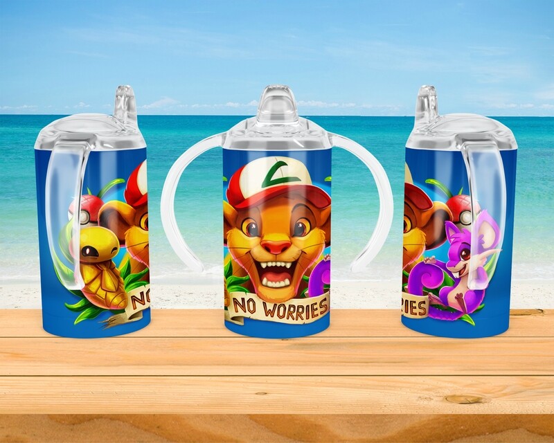 Lion No Worries Baby Bottle Sippy Tumbler