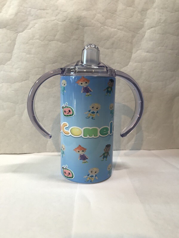 Cocomelon Blue Baby Bottle Sippy Tumbler