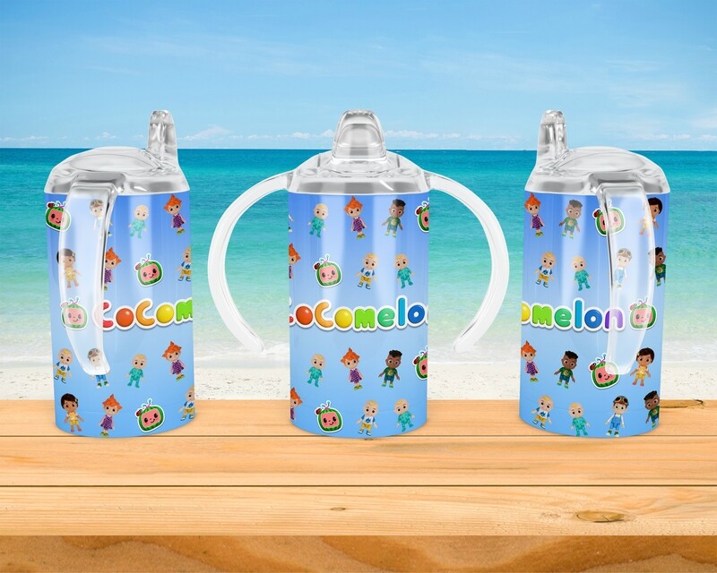 Cocomelon Blue Baby Bottle Sippy Tumbler