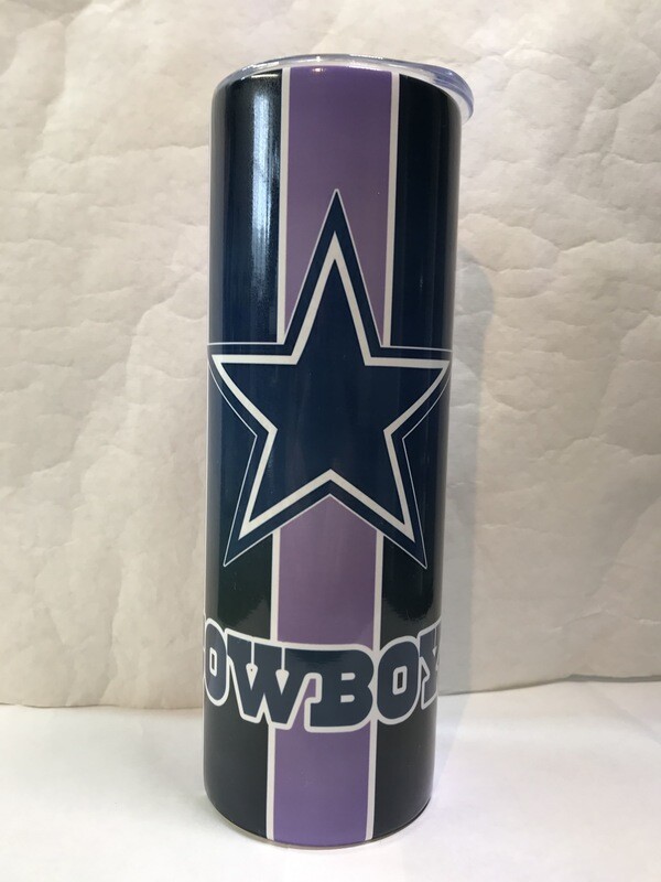 Dallas Cowboys Football Tumbler