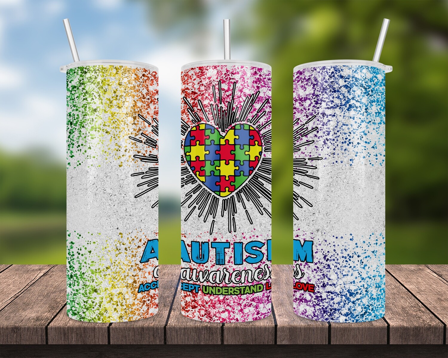 Autism Awareness Tumbler