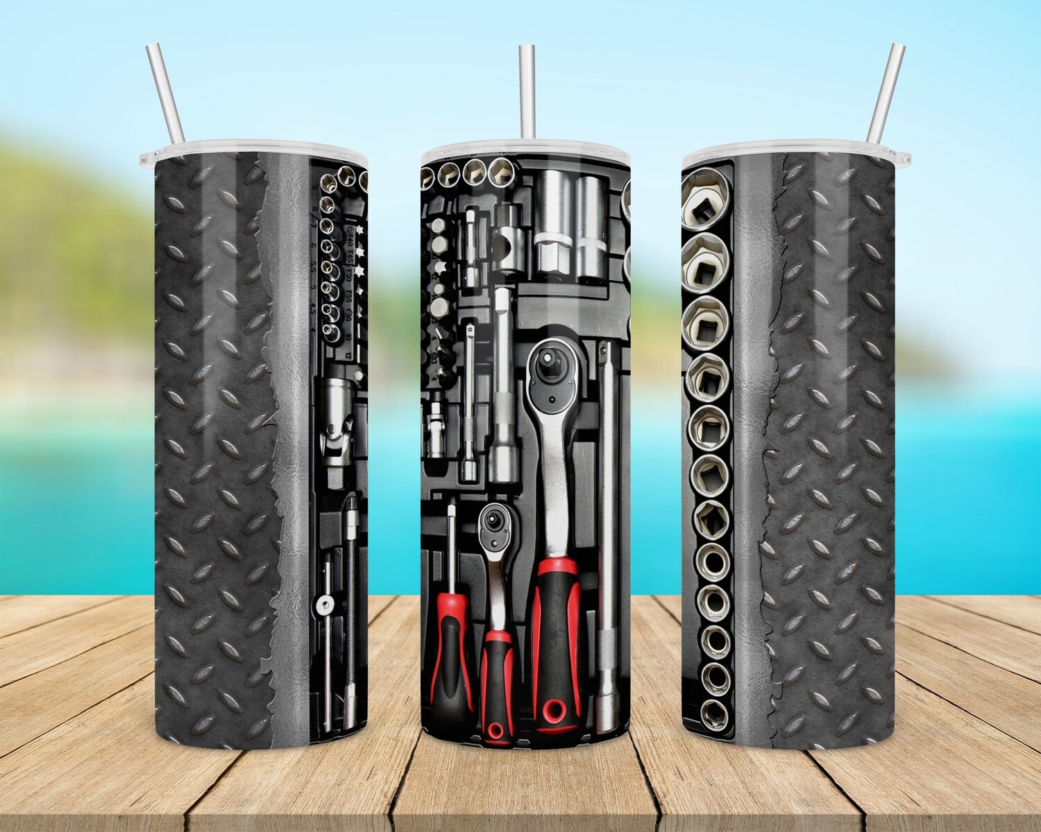 Mechanics Tools Tumbler