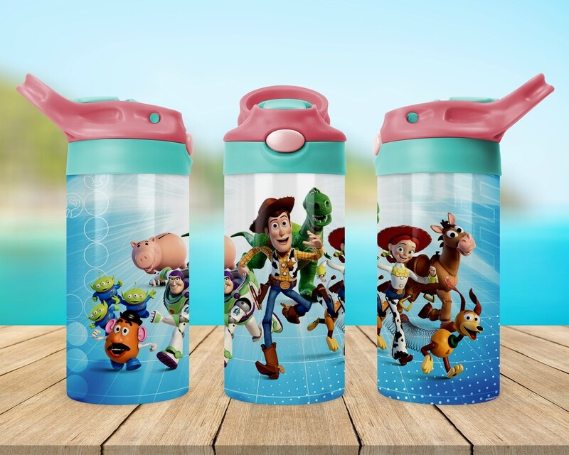 Toy Story Gang Flip Top Sippy Tumbler