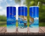 Gulf Coast Redfish Tumbler