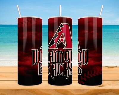 Arizona Diamondbacks Baseball Tumbler