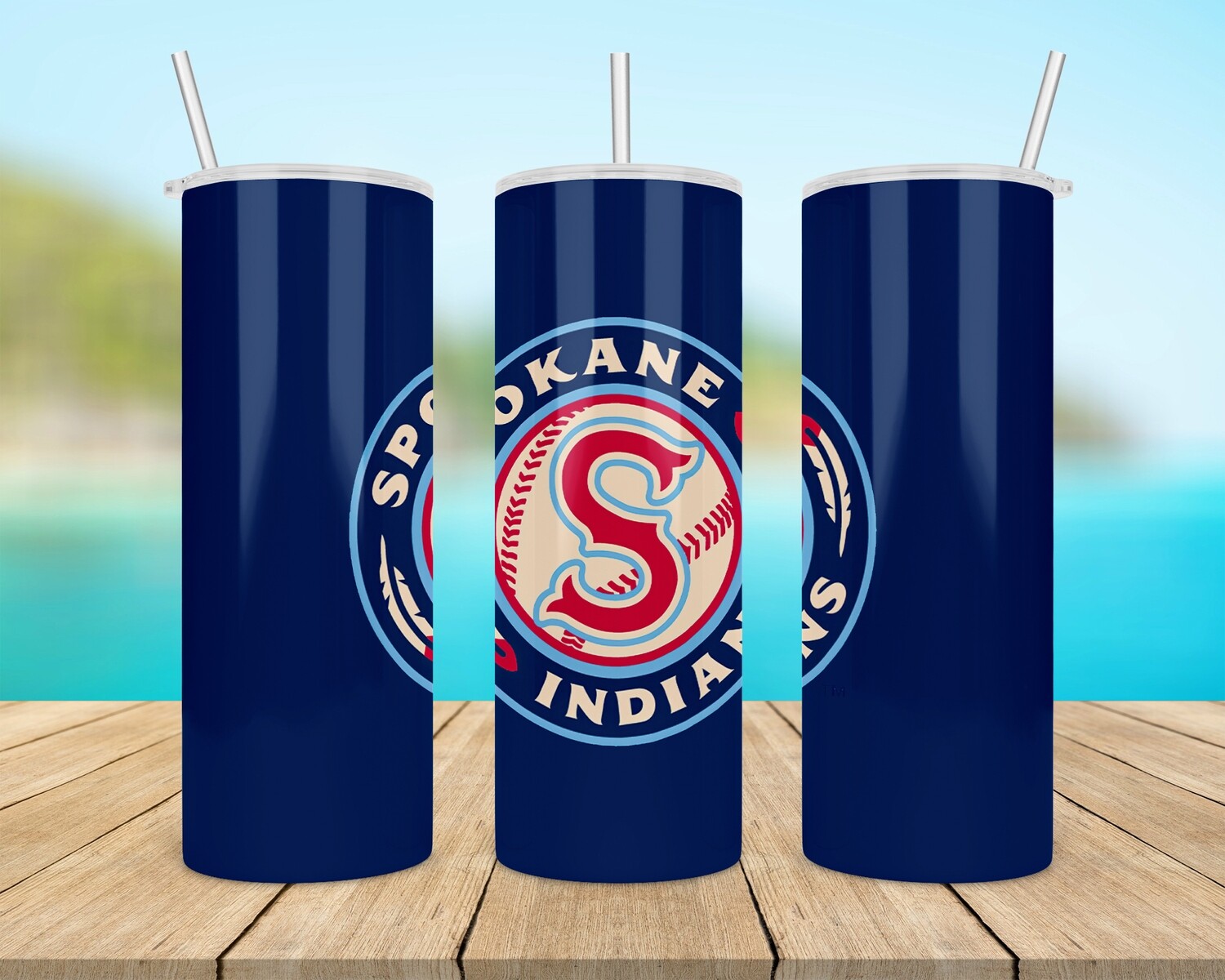 Spokane Indians Baseball Tumbler