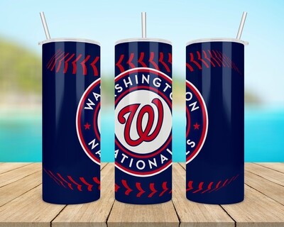 Washington Nationals Baseball Tumbler