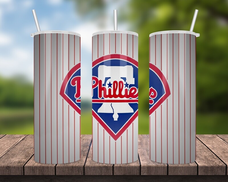 Philadelphia Phillies Baseball Tumbler