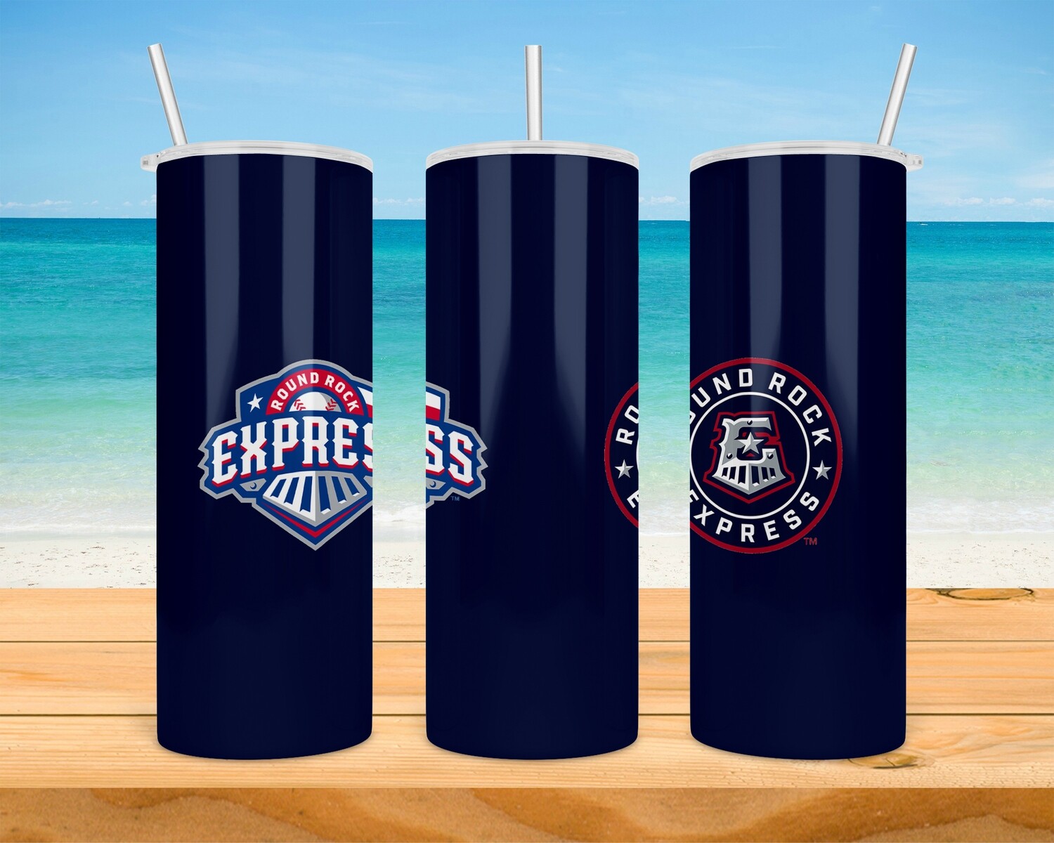 Round Rock Express Baseball Tumbler