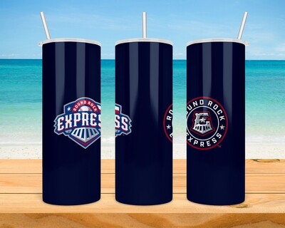 Round Rock Express Baseball Tumbler