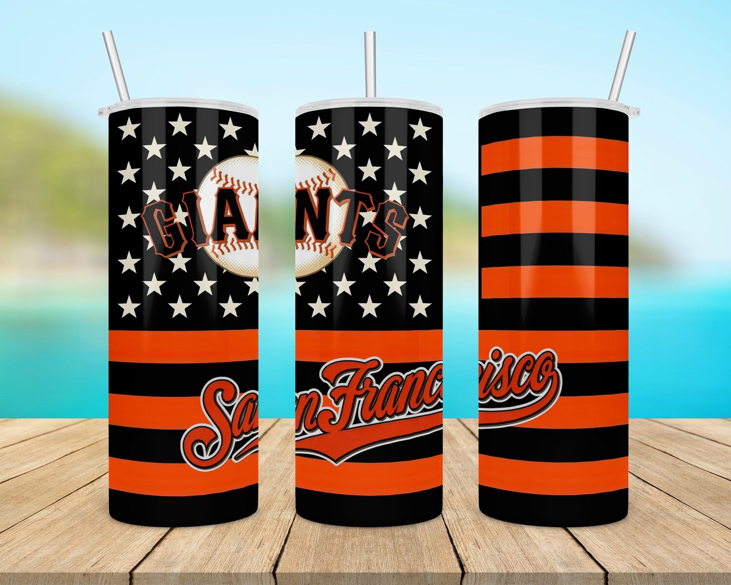 San Francisco Giants Baseball Tumbler