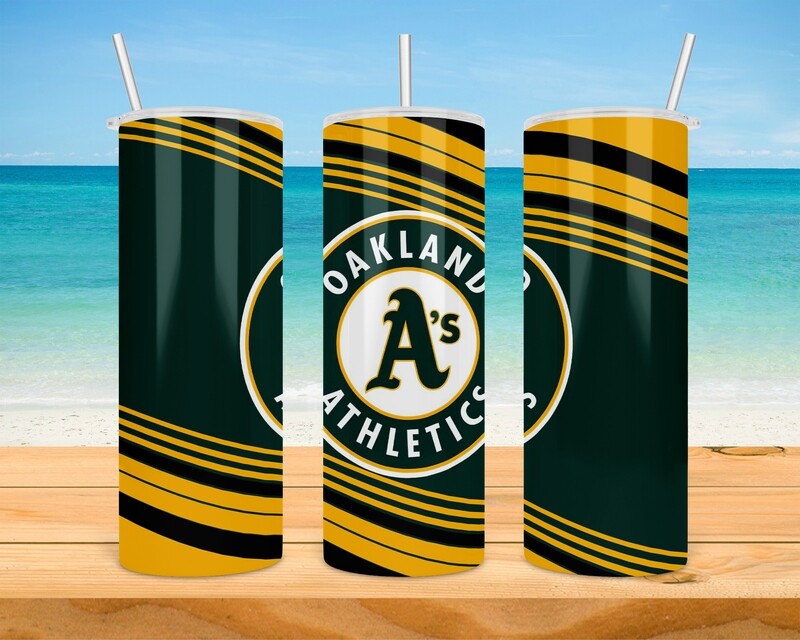 Oakland A&#39;s Baseball Tumbler