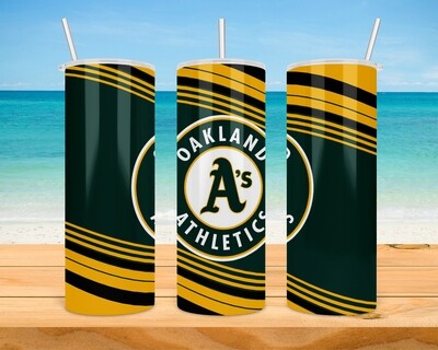 Oakland A&#39;s Baseball Tumbler