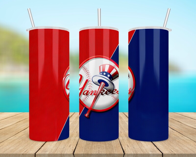 New York Yankees Baseball Tumbler
