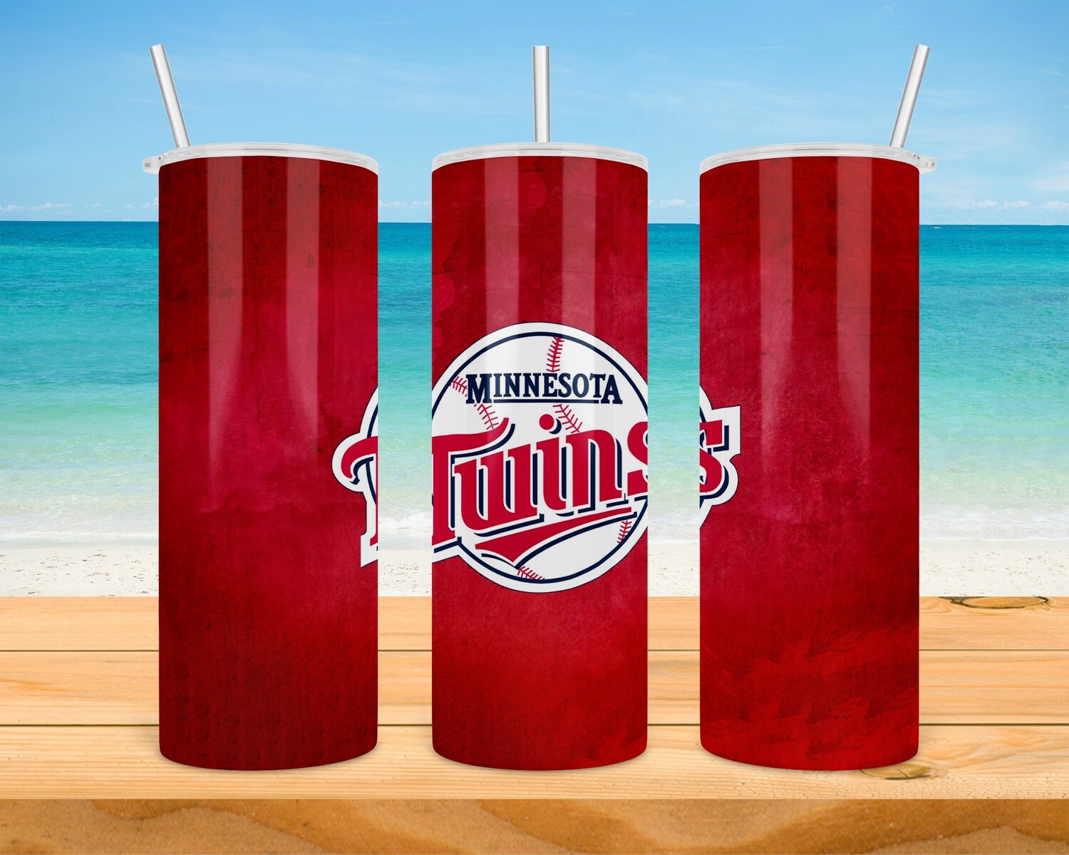 Minnesota Twins Baseball Tumbler