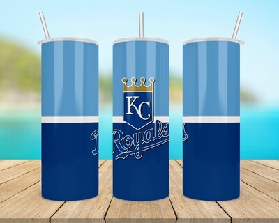 Kansas City Royals Baseball Tumbler