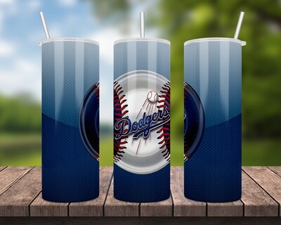 Los Angeles Dodgers Baseball Tumbler