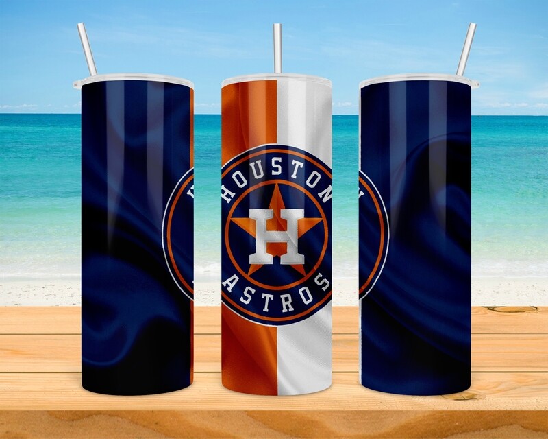Houston Astros Baseball Tumbler