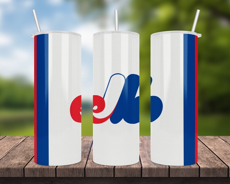 Montreal Expos Baseball Tumbler