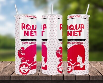 Aqua Net Fresh Scent Tumbler