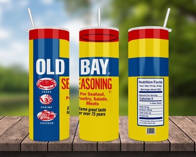 Old Bay Seasoning Tumbler